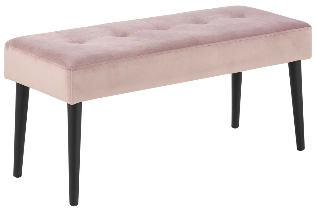 Lavička Glory ružová 45 × 95 × 38 cm ACTONA