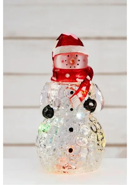 Markslöjd 706045 - LED Vianočná dekorácia HENRY LED/0,06W/3xAAA snehuliak