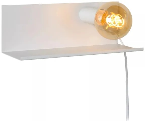 Lucide 06218/01/31 - Nástenné svietidlo SEBO 1xE27/40W/230V biela