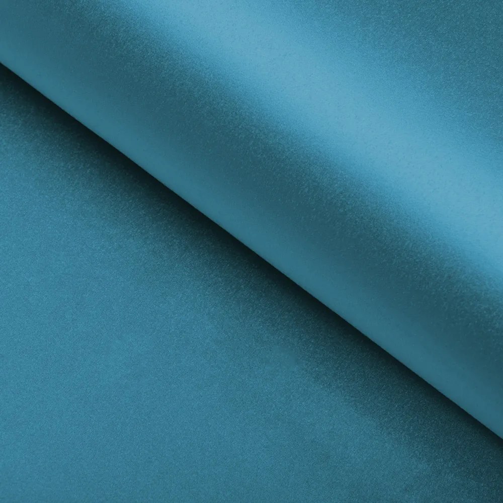 Biante Saténový štvorcový obrus polyesterový Satén LUX-033 Petrolejovo modrý 140x140 cm