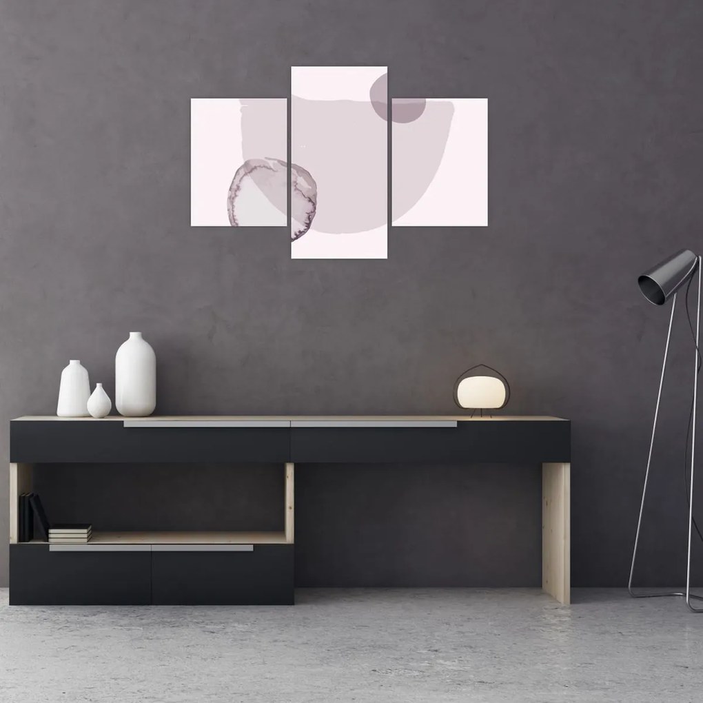 Obraz - Fialový minimalizmus N⁰2 (90x60 cm)