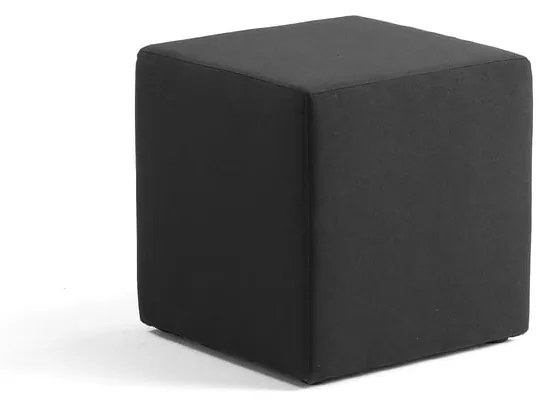 Taburet CASUAL, látka ETNA, 500x500 mm, antracit