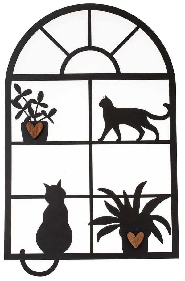 Kovová nástenná dekorácia 30x48 cm – Dakls