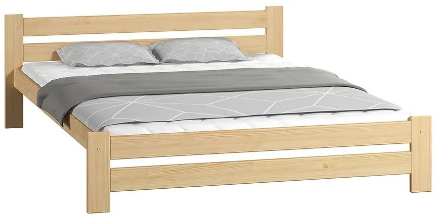 Posteľ  Agata 180x200 borovica bez roštu