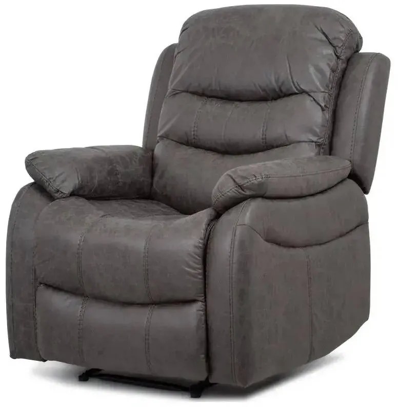 TV-4086 GREY,  Elegantné kreslo v šedej látke