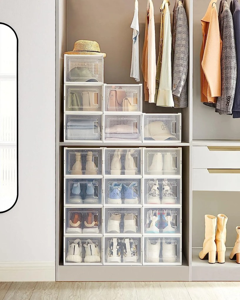 Botník z 18 boxov SONGMICS LSP18MWT