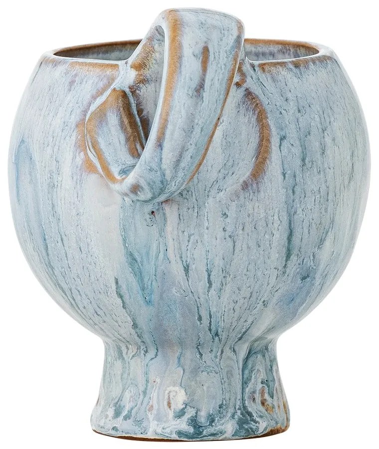 Svetlomodré šálky v súprave 4 ks na cappuccino z kameniny 250 ml Avonlea – Bloomingville