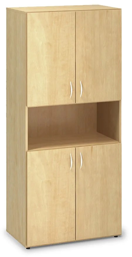 Vysoká skriňa ProOffice 80 x 47 x 178 cm, divoká hruška