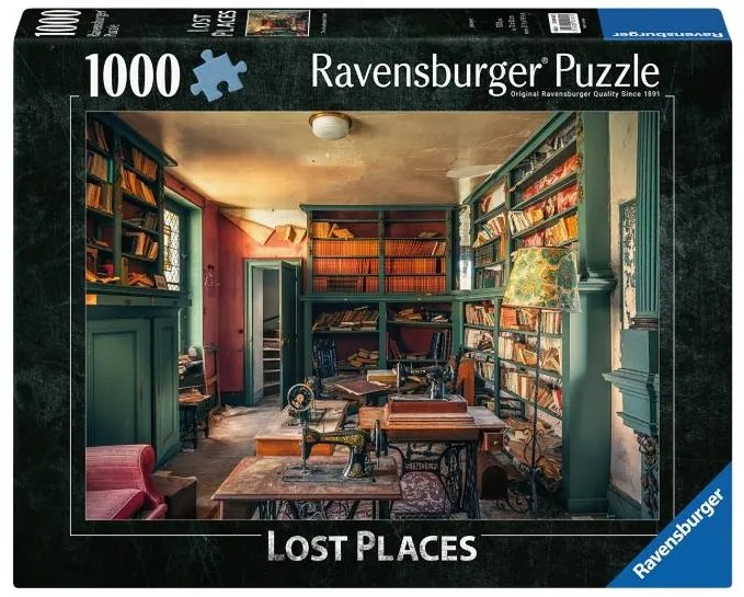 Ravensburger Puzzle, 1 000 dielikov (krajčírska knižnica) (100382512)