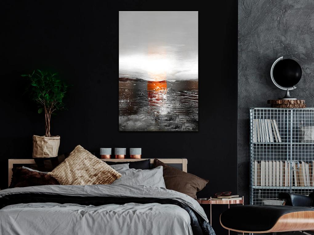 Artgeist Obraz - Abstract Sunset (1 Part) Vertical Veľkosť: 20x30, Verzia: Standard