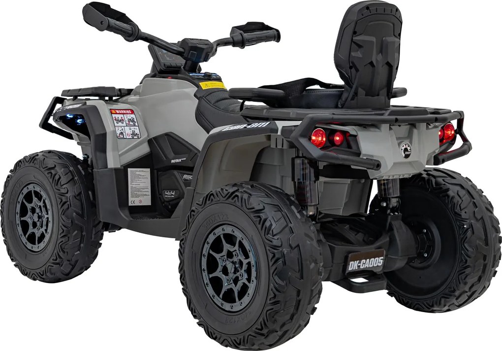 Ramiz Štvorkolka Can Am Outlander ATV Sivá