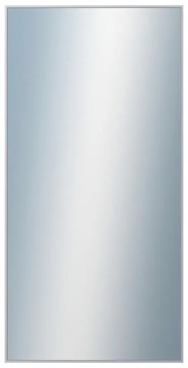 DANTIK - Zrkadlo v rámu, rozmer s rámom 50x100 cm z lišty Hliník strieborná (7001004)