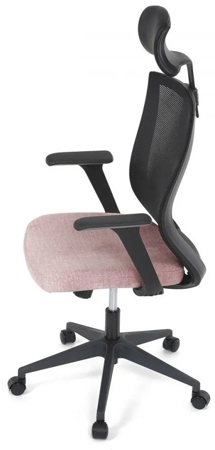 Kancelárska otočná stolička JOY — viac farieb Ružová