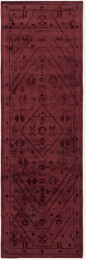 Ručne tkaný viskózový behúň Shaila