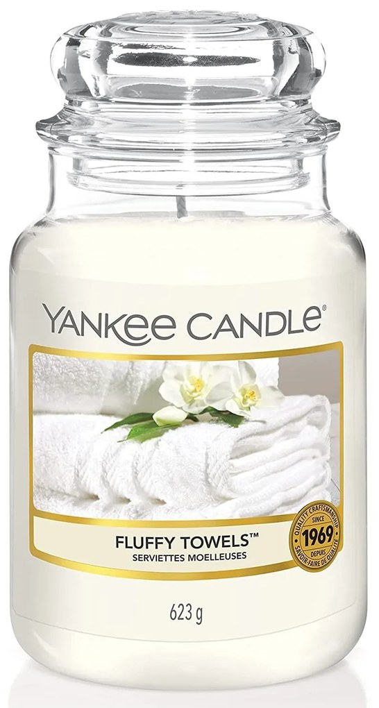 Yankee Candle Sviečka Yankee Candle 623gr - Fluffy Towels
