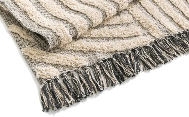 Koberec Weaves sivý