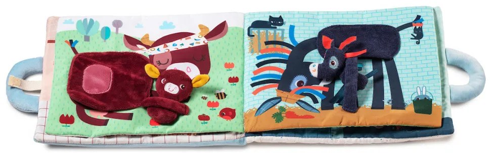 Lilliputiens - textilná didaktická knižka - Baby Boom