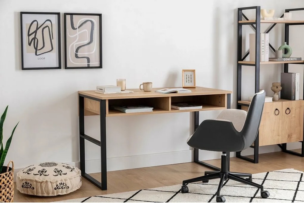 Pracovný stôl Miesto Sapphire Oak