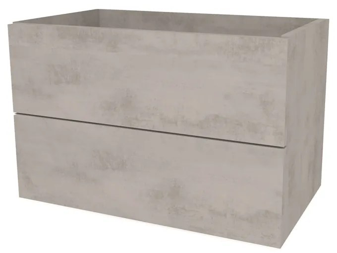 Mereo, Mereo Aira, kúpeľňová skrinka 81 cm, Multidecor, Chromix strieborný, MER-CN791SACST