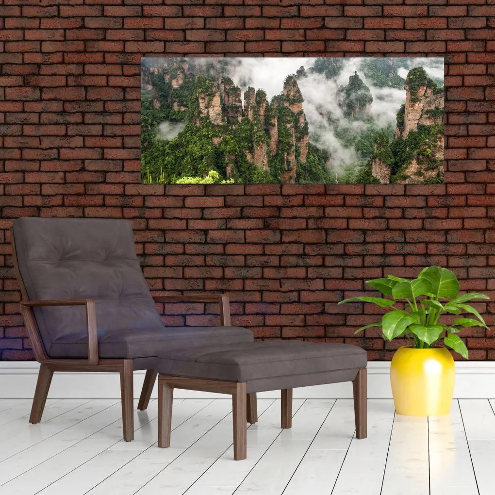 Obraz - National Park Zhangjiajie, Čína (120x50 cm)