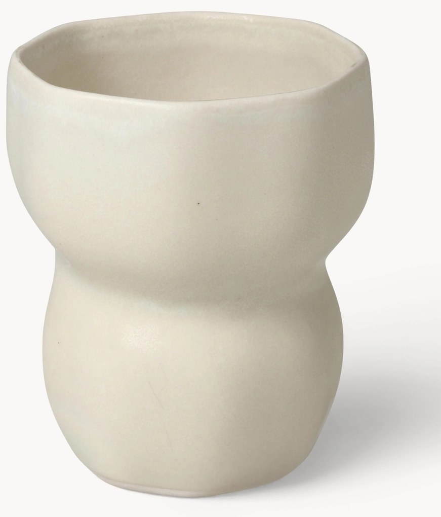 Ručne vyrobená šálka v organickom tvare Limfjord