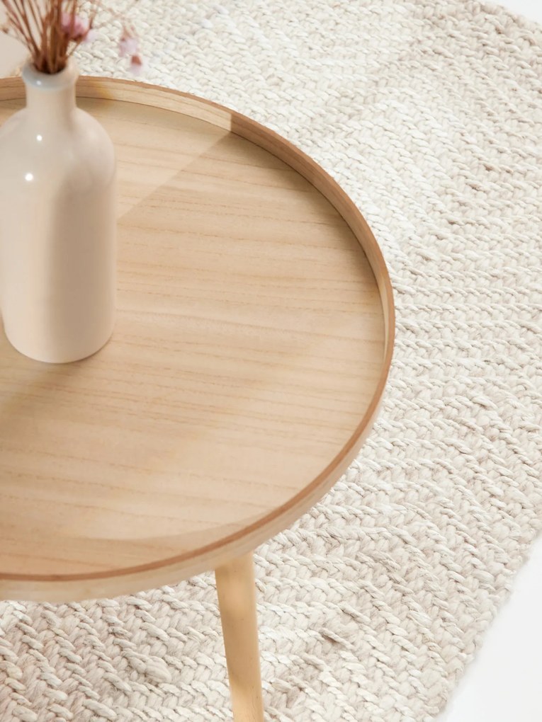ELLE Decoration, Koberec behúň Majoli 106238 White z kolekcie Elle, 80x200, biela, chodba / predsieň