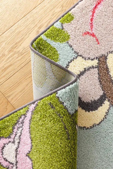 Detský koberec Funky Top Tig mätový