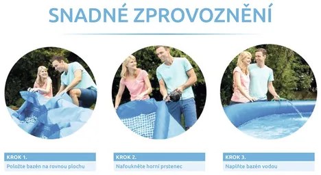Nadzemný bazén Marimex Tampa 3,05x0,76 m s kartušovou filtráciou 10340014