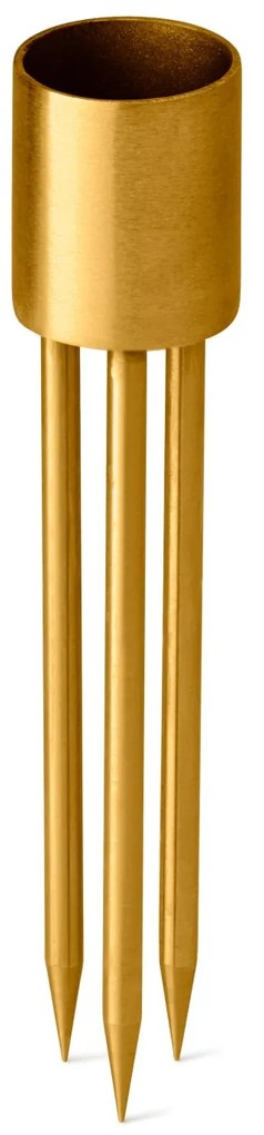 ester & erik Zapichovací svietnik na sviečku Gold Small – set 4 ks