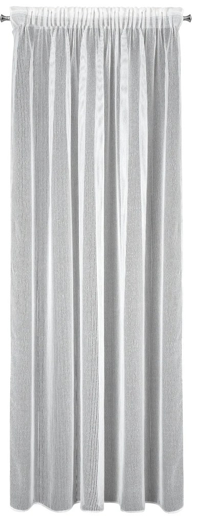 ZÁCLONA NA PÁSKE KIM 140X300 CM BIELA
