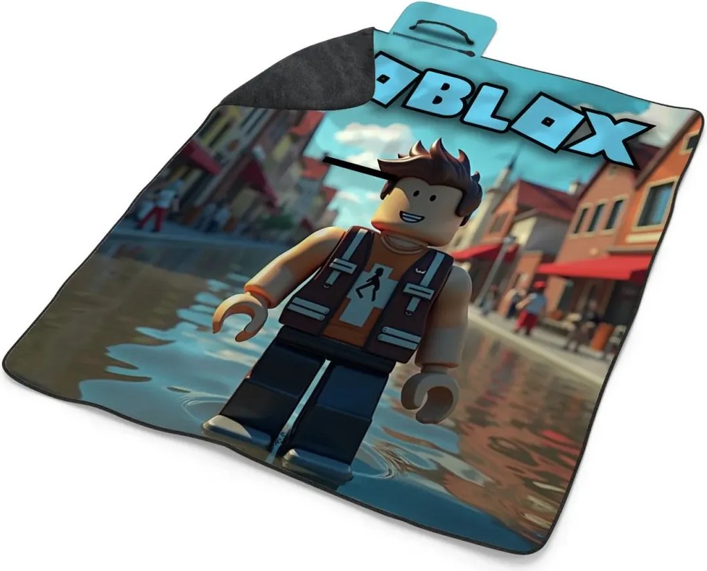 Sablio Plážová deka ROBLOX Mesto: 200x140 cm