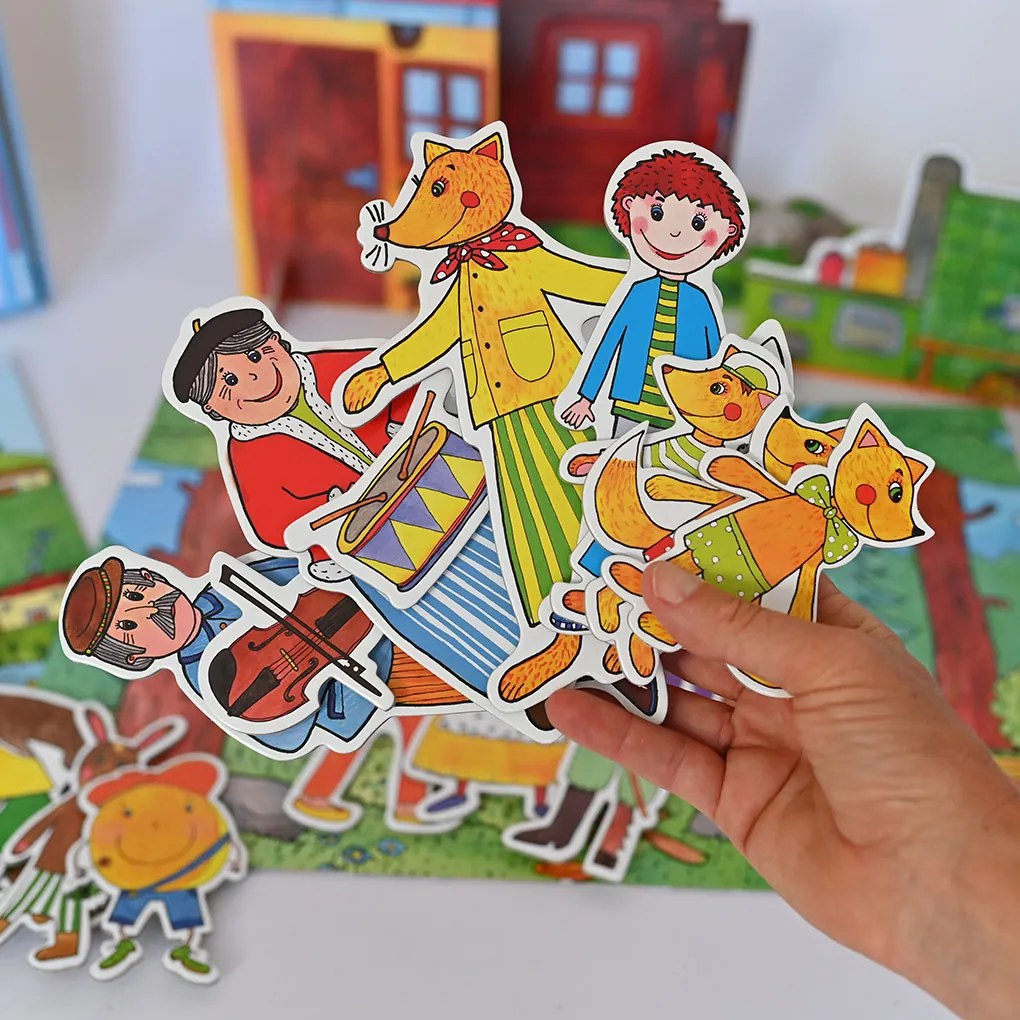 MARIONETINO Bábky a kulisy k rozprávke Budulínek