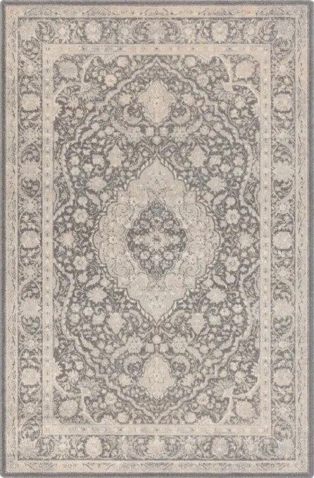 Koberec Agnella Isfahan M Nazad grafitový