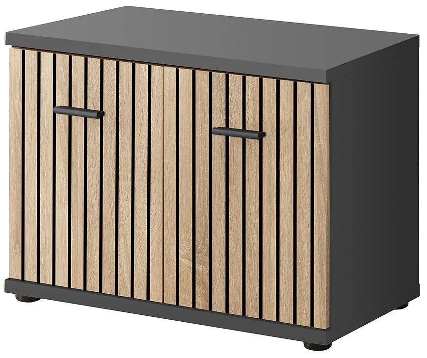 Skrinka na topánky Marco Typ F Artisan/Antracyt Anas Mc