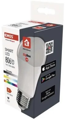 Inteligentná žiarovka GoSmart LED E27 9W 230V ZigBee RGB stmievateľná