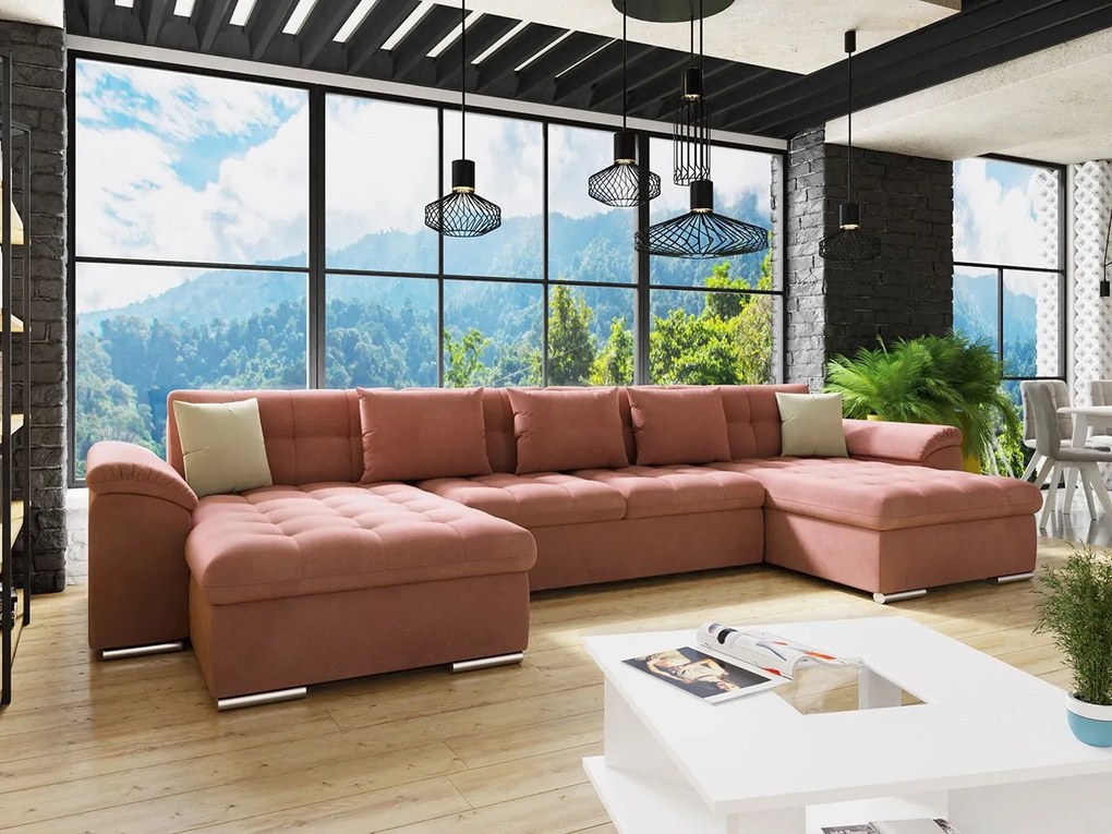 Rohová sedacia súprava Wicenza, Dostupné poťahy: ekokoža Soft 011 + Lux 06