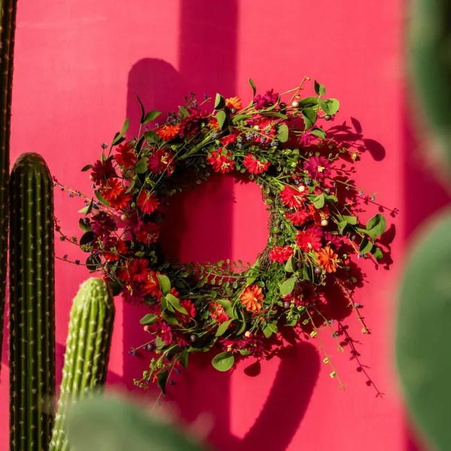 Veniec MEADOW s farebnými kvetmi 877020