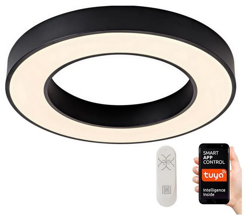 Immax Neo Immax NEO 07209L-LED Stmievateľné svietidlo PASTEL LED/53W/230V 60cm čierna Tuya+DO IM1206