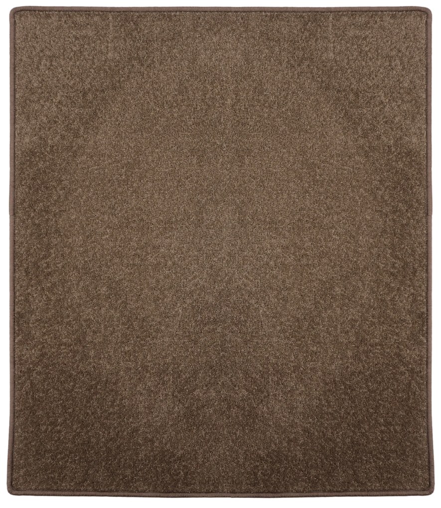 Betap koberce Kusový koberec Eton hnedý 97 štvorec - 80x80 cm