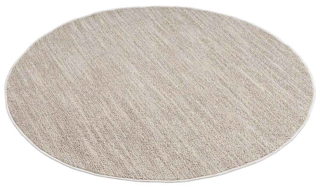 Dekorstudio Vintage okrúhly koberec CLASICO 0052 - béžový Priemer koberca: 120cm