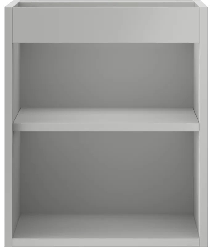 Mexen Box-A, závesná skrinka 40 cm, sivá matná, 91AX1-0400-470-1-62