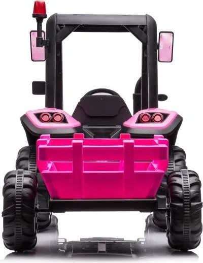 LEAN CARS Batériový traktor BLT-206 ružový