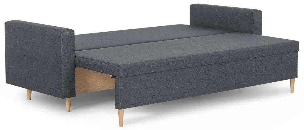 Rozkládací pohovka KENO Tmavě šedá