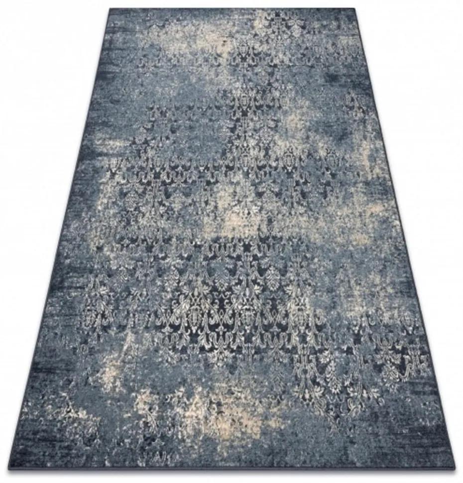 Vlnený kusový koberec Gohar modrý 240x340cm