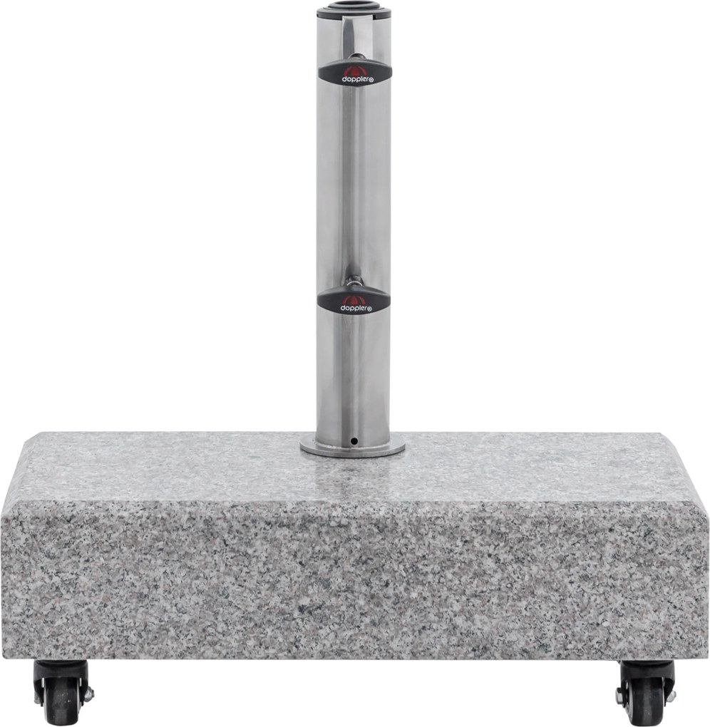 Doppler Žulový balkónový stojan 25 kg s úchytom a kolieskami