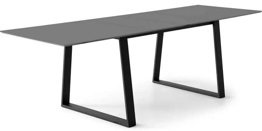 Antracitový rozkladací jedálenský stôl 90x165 cm Meza – Hammel Furniture