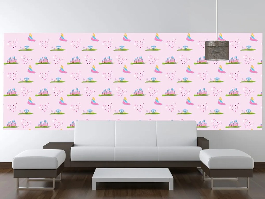 Gario Fototapeta Farebné princezny Materiál: Samolepiaca, Rozmery: 110 x 200 cm