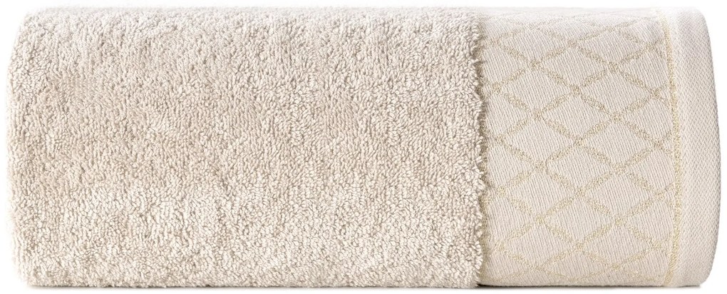 BAVLNENÝ UTERÁK LAYLA 70X140 CM BÉŽOVÁ