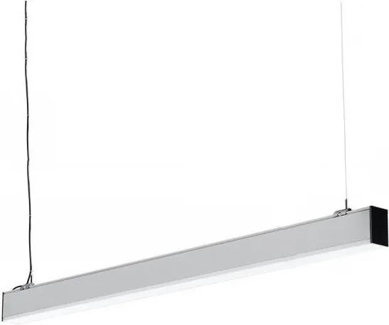 V-Tac LED Luster na lanku SAMSUNG CHIP 1xLED/40W/230V 4000K strieborná VT0218