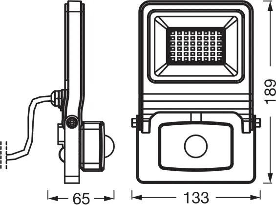 Osram - LED reflektor s pohybovým senzorom ENDURA LED/30W/230V 3000K IP44